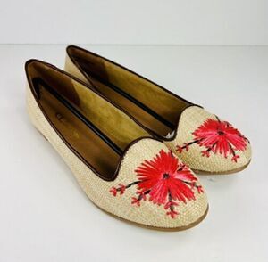 CHINESE Laundry Gotta Date Floral Flats Size 8 New In Box